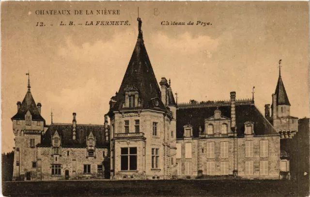 CPA AK Chateaux de la Nievre - La FERTE - Chateau de Prye (456670)