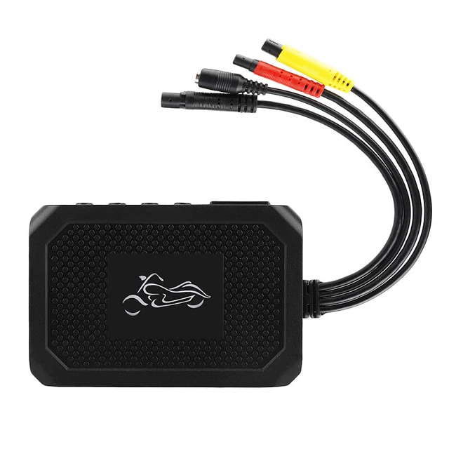 1080P HD Motorbike Video Recorder Dual Channel Loop Recording Dash Cam Dual Lens