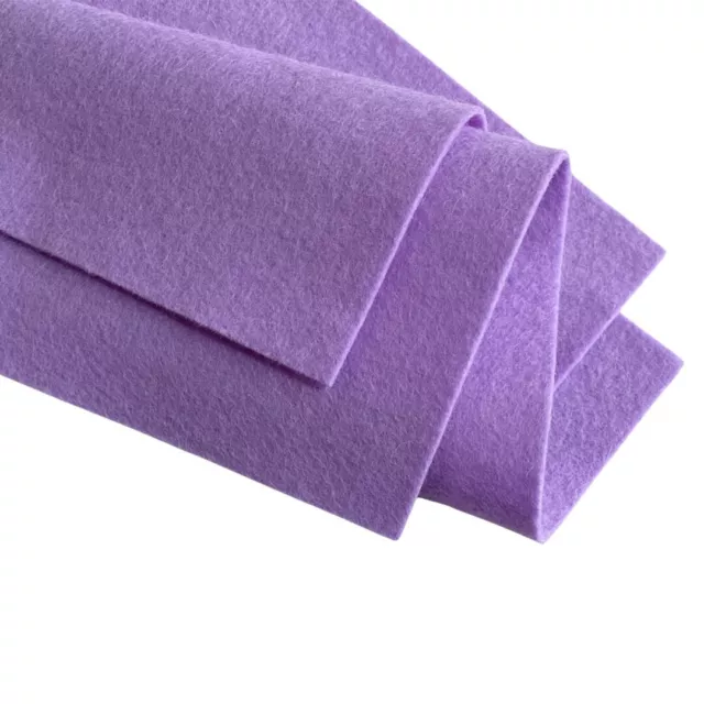 1mm Violet 100% Pure Merino Wool Felt Sheet 20 x 30cm  - AU Seller