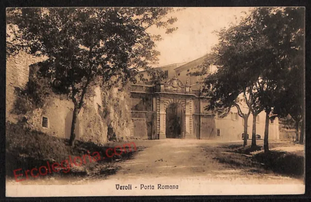 ag0743 - CARTOLINA D'EPOCA - Frosinone Provincia - Veroli   1913