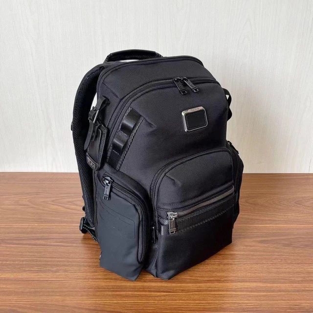 TUMI Alpha Bravo Navigation Backpack Black 40.5x35.5x18.5cm Unused 2