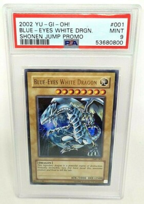 YU GI OH Blue-Eyes White Dragon Ultra Rare JMP-001 Shonen Jump Promo