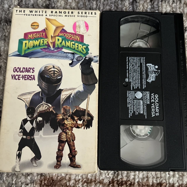 MIGHTY MORPHIN POWER Rangers - White Ranger Series: Goldars Vice-Versa ...