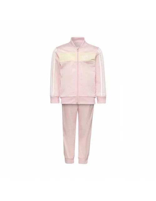 Adidas Tuta Zip Intera Bimba Ragazza Acetata Sportiva Palestra Ginnastica Runnin