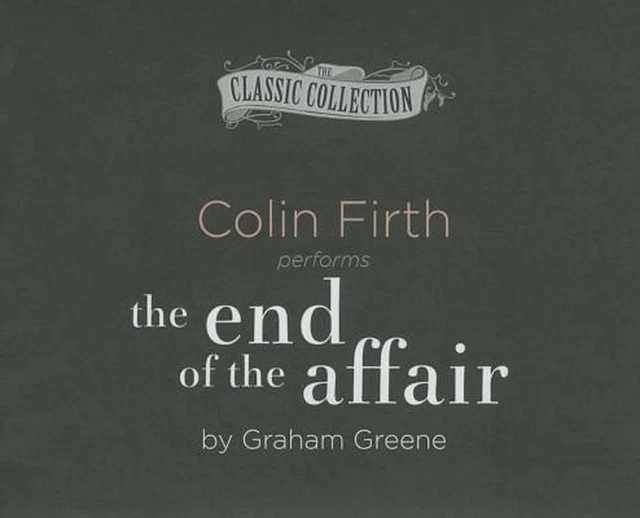 THE END OF the Affair by Graham Greene (English) Compact Disc Book EUR