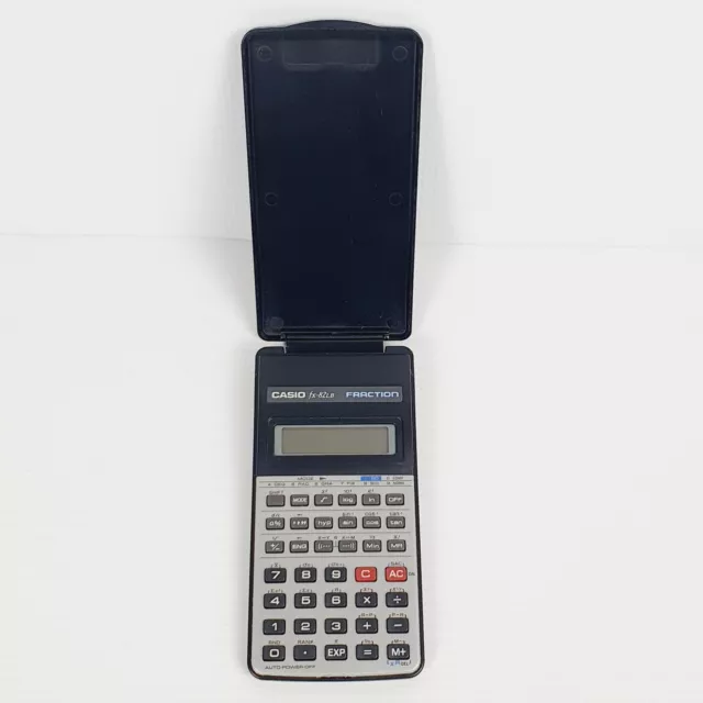 CASIO FX-82LB Scientific Fraction Calculator In Flip Top Case