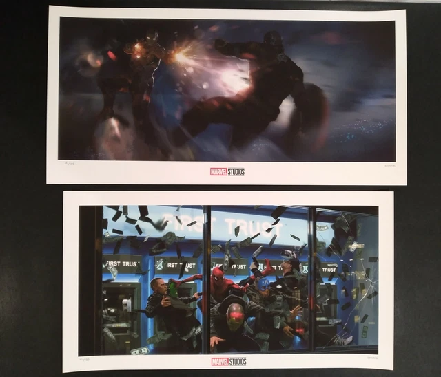 CONCEPT ART OF The Marvel Cinematic Universe Complete Sets 1-4 MINT ...