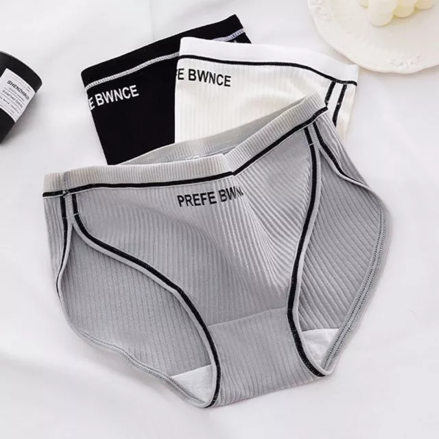 Underwear Traceless Brief Underpants Female Lingerie Middle Waist Panties
