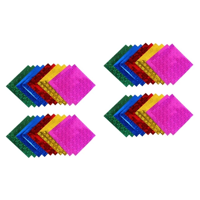 200 Pcs Color Paper Kids Craft Handmade Large Origami Making DIY Child Crane