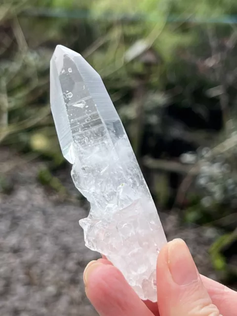 Large Lemurian Seed Clear Quartz Crystal AAA+ Grade 7