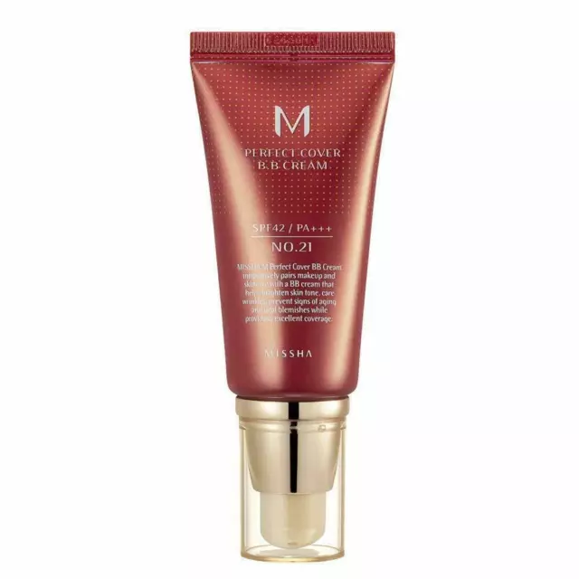 MISSHA M Perfect Cover BB Cream #21 SPF 42 PA+++ 50ml / K-Beauty