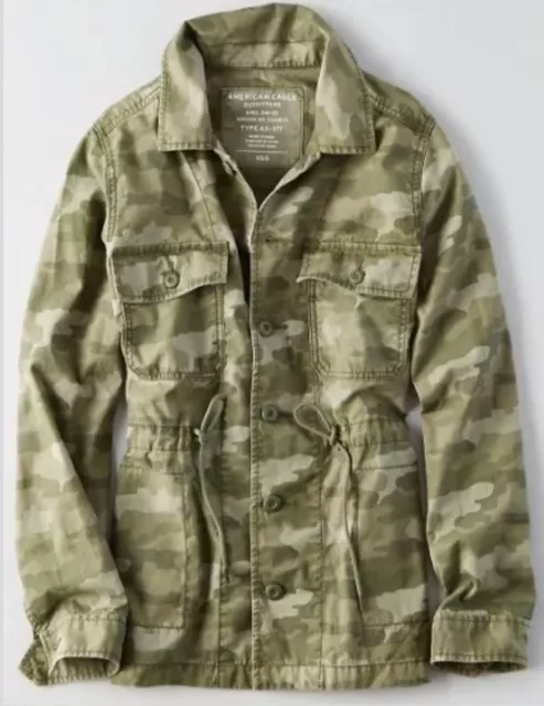 American Eagle Outfitters: AEO Women's Camo Jacket (S)