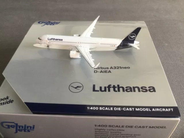 Lufthansa Airbus A321neo D-AIEA Gemini Jets Model 1:400 - GJDLH1780