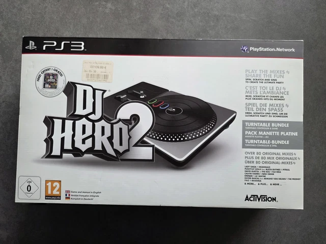 Jeu DJ : Decks & FX Radio FG – PlayStation 2 (PS2) – Complet, Version FR