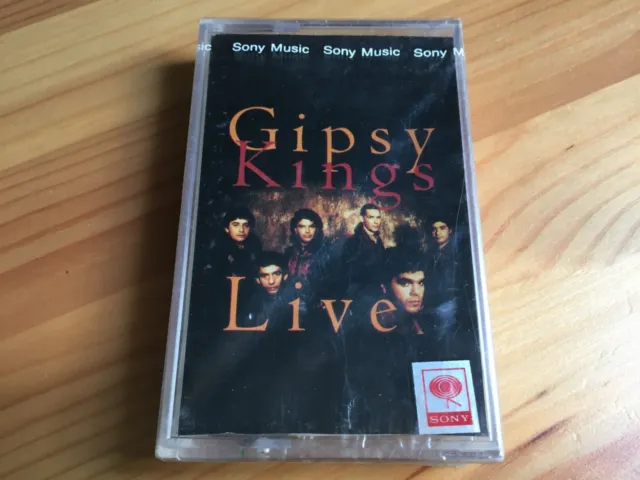 Flamenco 90s Gipsy Kings Live Album Cassette Tape (Sony Music 1992)