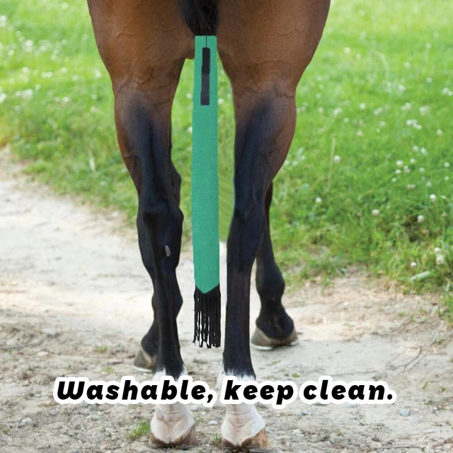 Sac De Queue Pour Cheval - Protection Longue Traîne Avec Frange - Taille 22x6 Inch - Neuf