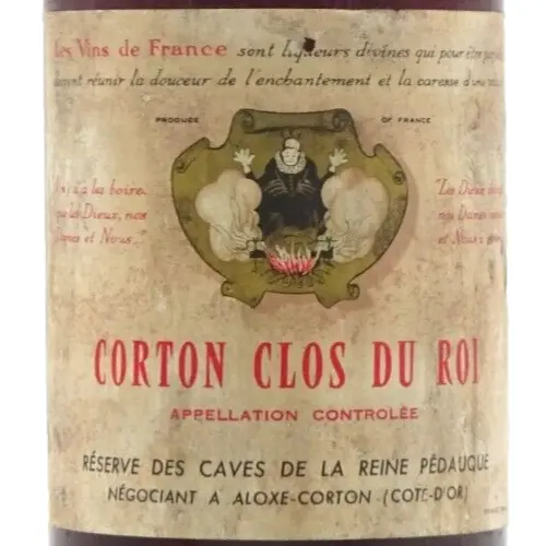 Corton Clos du Roi - Grand Cru _ Millésime du millénaire 1949 _ Bourgogne