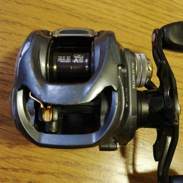 DAIWA ZILLION SV TW 1016 SVXXH Left Handle Bait Casting Reel Used