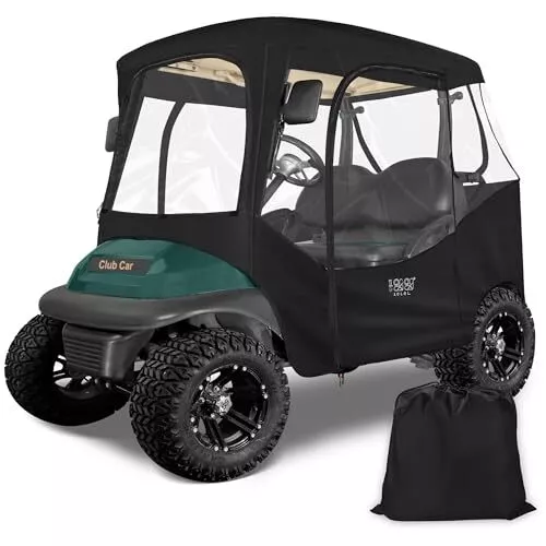 10L0L Golf Cart Enclosure for Club Car DS Precedent 2 Passenger Golf Cart Cover