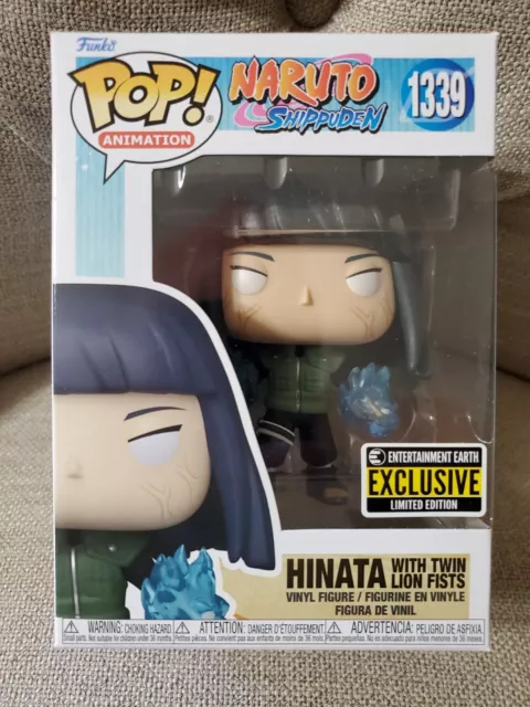 Funko Pop! Naruto Shippuden: Hinata with Twin Lion Fists #1339 (non-chase)  (EE)