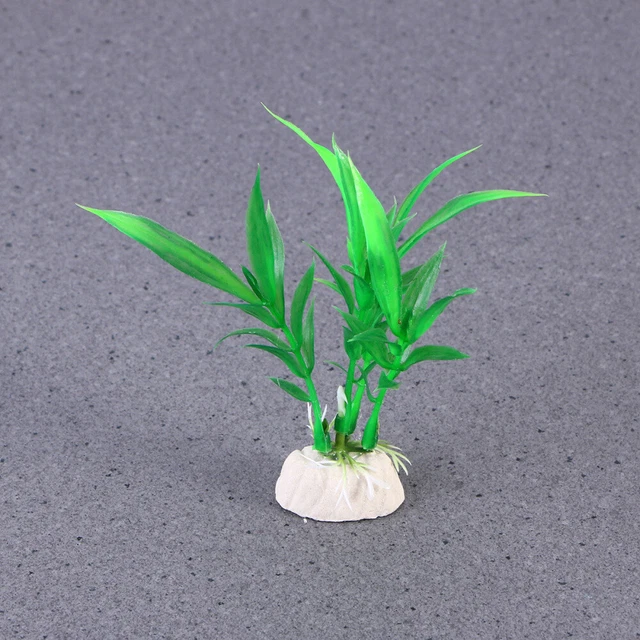 10 pezzi pianta subacquea artificiale Dracaena Sanderiana pianta falsa decorativa