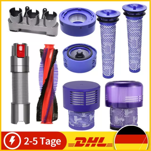 Bürste, Schlauch, Filter für Dyson V8 V6 V7 V10 V11 DC58 Staubsauger Ersatzteil