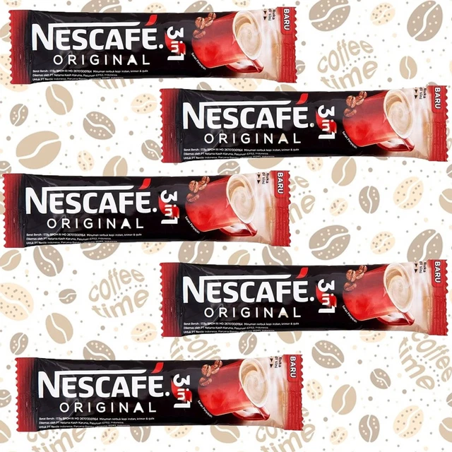 Lot De 20 Sachets De Café Instantané BRU - Aide à Réduire La Constipation - Fabriqué En Inde