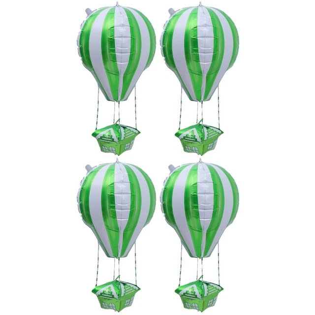 4 Pcs Balloon Aluminum Foil Child Hot Air Decoration Birthday Party Balloons