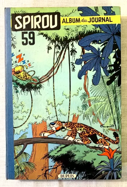 Journal de SPIROU - Album n° 59 - N° 964 à 976 complet - année 1956 - FRANQUIN