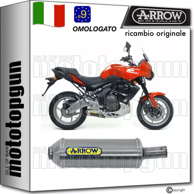 Arrow Scarico Omologato Maxi Race-Tech Alluminio Kawasaki Versys 650 2014 14