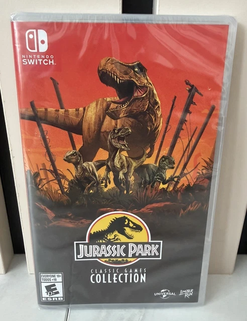 JURASSIC PARK CLASSIC Games Collection - Nintendo Switch - Neuf - LRG