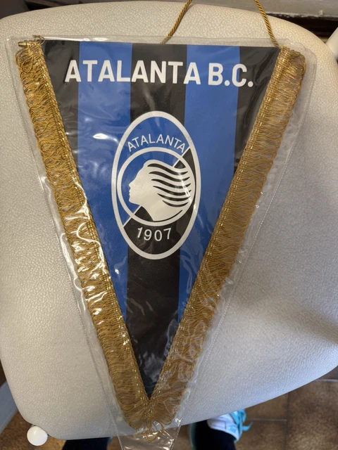 Gagliardetto Ufficiale Inter - Nuovo Logo 14x17 Cm Triangolare Nerazzurro - Foto 11