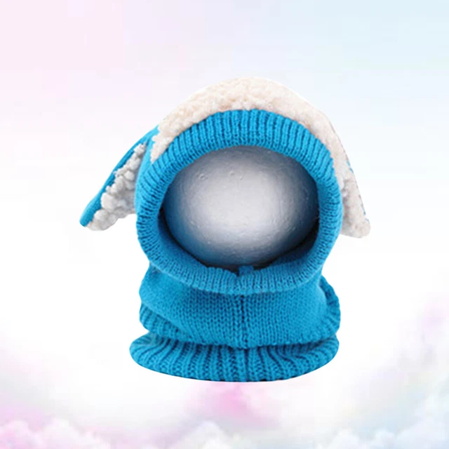 Cappelli In Lana Lavorati a Maglia Con Colletto Bambino Bambino Autunno E