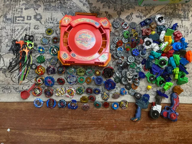 beyblade metal fusion mixed lot 20+ pieces
