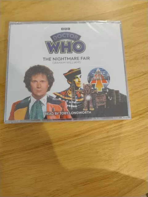 Doctor Who: The Nightmare Fair: 6th Doctor Novelisation Audio CD Brand New