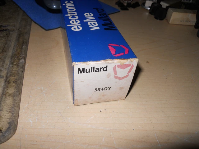 mullard   BVA rca -5R4GY  hanging filaments tube