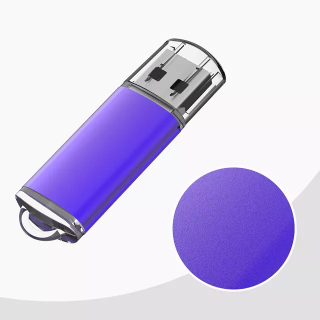 Purple 8G 8GB Thumb USB2.0 Flash Drive Storage Memory Pen U Stick