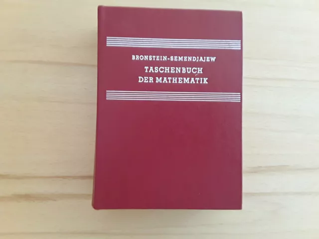 Bronstein - Semendjajew: Taschenbuch der Mathematik