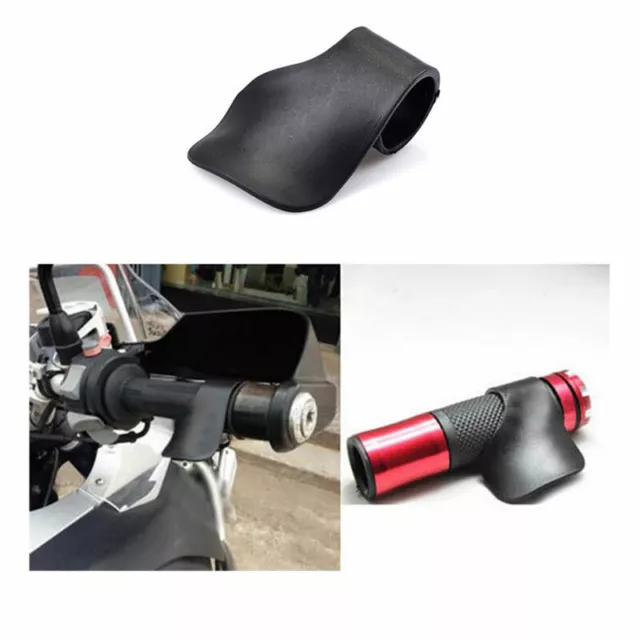 2pcs Universal Motorcycle Cruise Control Throttle Assist Wrist Rest Aid Grip-wq