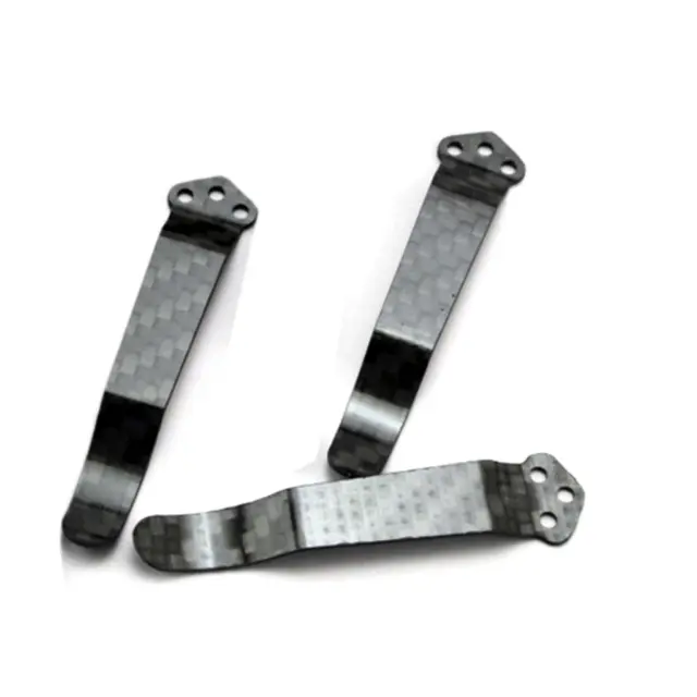 Carbon Fiber Knife Back Clip for Spyderco C81 C149 C11 C10 C41 C223 C101 C95 C90