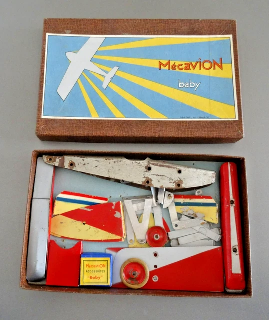 Coffret Mécavion - Constructions Aéronautiques - Boîte Type Standard - Occasion