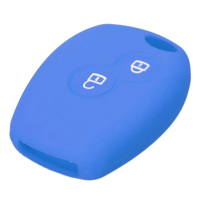 Llave de silicona funda de protección remota maleta accesorios de coche para Clio Megane Twin