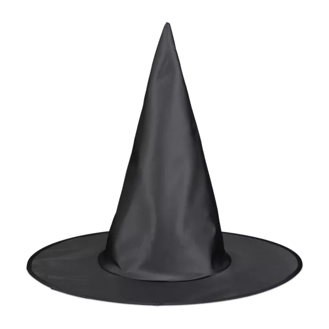 Cappello da strega stregone mago a punta magico accessorio carnevale costume
