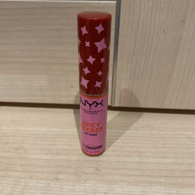 *NEW* NYX x Netflix Sex Education Juicy Secret Lip Gloss 8ml Brand New / Sealed