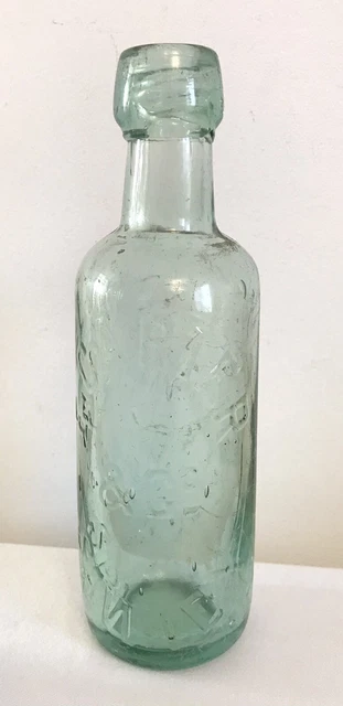 RARE Antique Vintage Glass Bottle E.Carter & Co. SAWLEY D&N Ltd