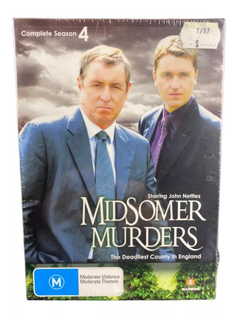 Midsomer Murders: Complete Season 4 DVD Box Set All Regions With Extras