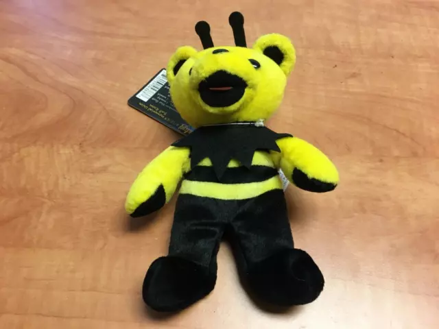 King Bee Grateful Dead 2000 7.5" Bean Bear Plush