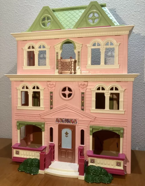 ✅Vintage! Fisher Price Loving Family Victorian Dollhouse 2008 Grand Mansion Fold