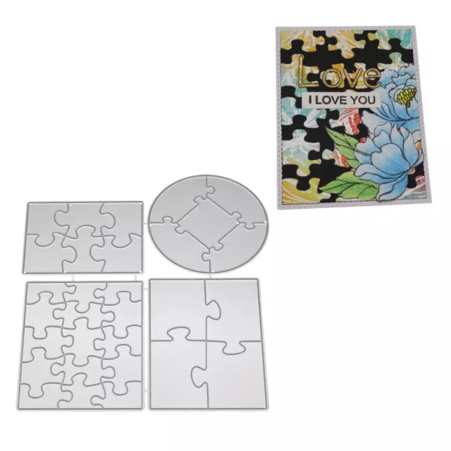 1pc Puzzle-Schneiden DIY-Schablonen für Scrapbooking & Handwerk