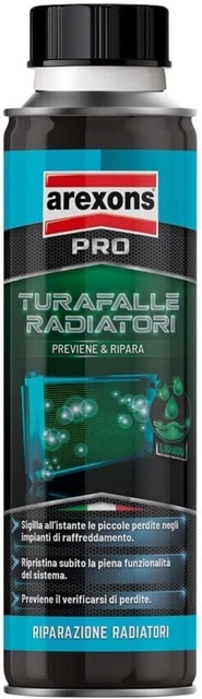 TURAFALLE LIQUIDO RADIATORI 300Ml Auto Sigilla Perdite Azione Preventiva Monodos